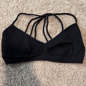 Free People Midnight Strappy Bralette